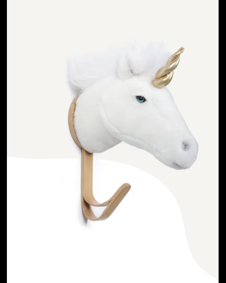 WILD & SOFT - Patère Licorne