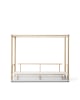 Oliver Furniture - Camp Canopy Bed, White/Oak