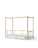 Oliver Furniture - Camp Canopy Bed, White/Oak