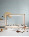 Oliver Furniture - Camp Bed Canopy Kyoto, White