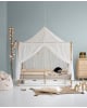 Oliver Furniture - Ciel De Lit Sahara Pour Lit à Baldaquin Camp, Blanc