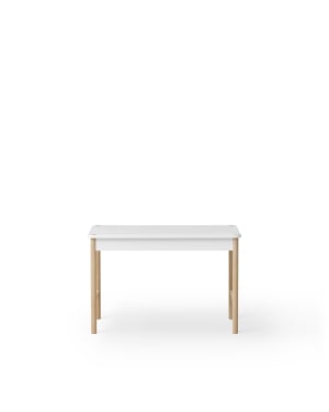 Oliver Furniture - Table De Jeux Petit Enfant Camp, Blanc/Chêne