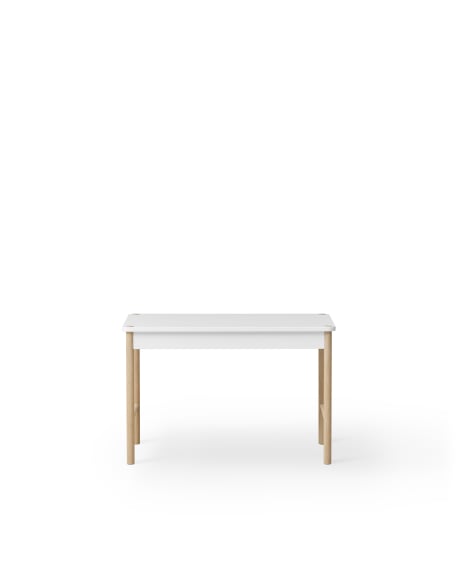 Oliver Furniture - Table De Jeux Petit Enfant Camp, Blanc/Chêne