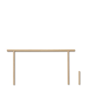 Oliver Furniture - Camp Bed Guard, Oak