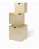 Kid's Concept - Ensemble 3 rangements avec plateaux de jeu