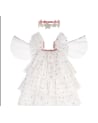 Meri Meri - Déguisement Costume d'Ange en Tulle à Paillettes - Plusieurs Tailles