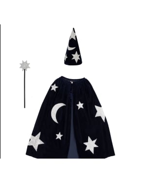 Meri Meri - Blue Velvet Wizard Costume