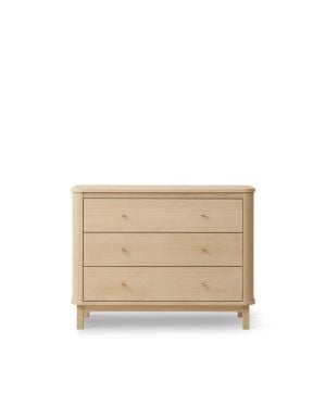 Oliver Furniture - Wood Dresser 3 Drawers, Oak