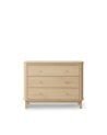 Oliver Furniture - Wood Dresser 3 Drawers, Oak