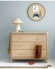 Oliver Furniture - Commode 3 Tiroirs Wood - Chêne