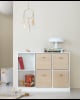 Oliver Furniture - Etagère Wood 3x2 horizontale avec Socle