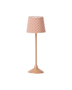 MAILEG - Miniature Floor Lamp, Dark Pink