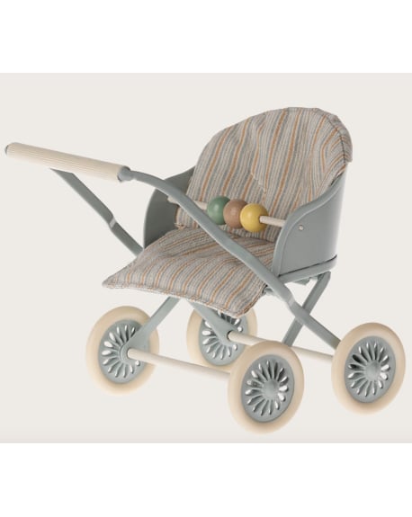 MAILEG - Stroller, Baby - Blue