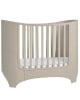 LEANDER - LIT DESIGN EVOLUTIF de 0 à 3 ans - Cappuccino (matelas confort compris)