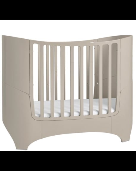 LEANDER - LIT DESIGN EVOLUTIF de 0 à 3 ans - Cappuccino (matelas confort compris)
