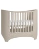 LEANDER - LIT DESIGN EVOLUTIF de 0 à 3 ans - Cappuccino (matelas confort compris)