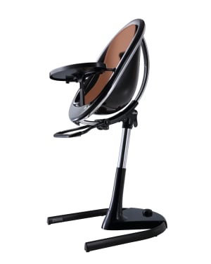 MIMA - Chaise Moon - Noir et Camel