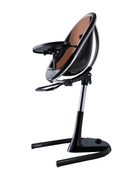 MIMA - Chaise Moon - Noir et Camel