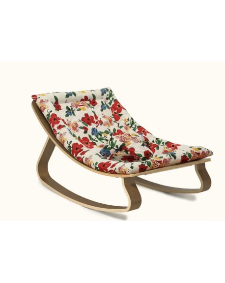 CHARLIE CRANE - Baby Rocker levo - Walnut