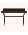 Harto - Bureau Hyppolite - Noyer - Pieds gris ardoise