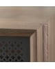 Harto - Gabin 162cm sideboard, walnut, matt slate grey metal - Severals sizes