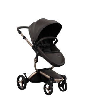 MIMA - Xari Max Stroller - Champagne / Chocolate Brown / Black