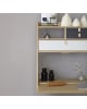 Harto - Secrétaire mural Gaston 80 cm - Plusieurs couleurs disponibles