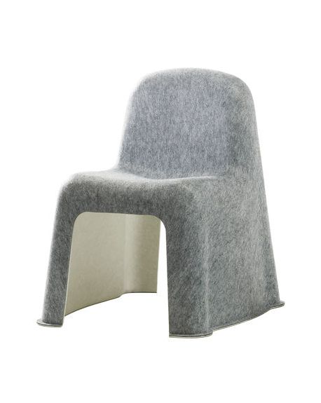 HAY - NOBODY Chaise design - Gris Clair