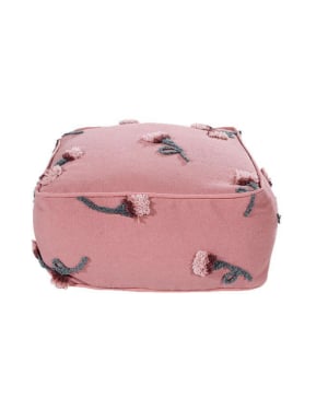LORENA CANALS - Pouf English Garden Ash Rose - 54 x 54 x 27 cm