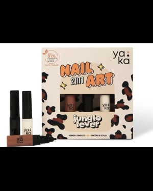 Yaka - Coffret Vernis à Ongles 2 en 1 - Jungle Fever
