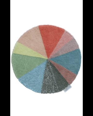LORENA CANALS - Tapis Woolable Pie Chart - 120 x 120 cm