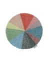 Lorena Canals - Woolable Rug Pie Chart - 120 x 120 cm