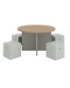 ASORAL/MUBA - Table de Jeux - Plusieurs Tailles / Couleurs