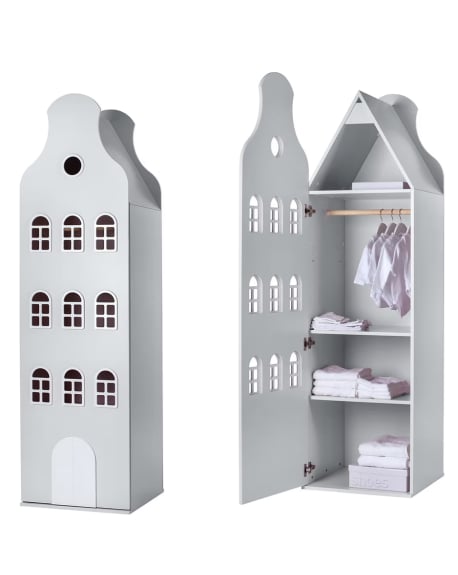 KAST VAN EEN HUIS - Armoire Amsterdam Cloche - 216x60×40 cm