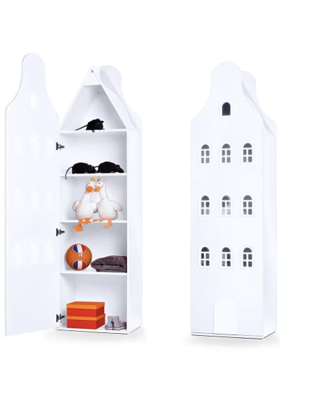 KAST VAN EEN HUIS - Armoire Amsterdam Classic - 216x60×40 cm