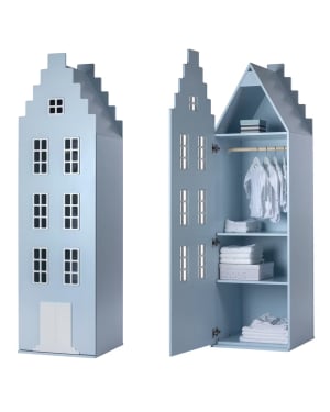 KAST VAN EEN HUIS - Armoire Amsterdam Escalier - 216x60×60 cm