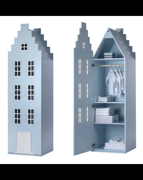 KAST VAN EEN HUIS - Wardrobe Asterdam Staircase - 216x60×60 cm