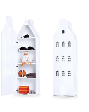KAST VAN EEN HUIS - Wardrobe Asterdam Classic - 216x60×60 cm