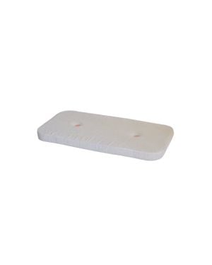 OLIVER FURNITURE CUSHION FOR WOOD BENCH, NATURE 