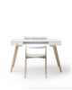Oliver Furniture - Adjustable Wood Desk 72,6 cm - White/Oak