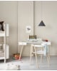 Oliver Furniture - Bureau évolutif Wood 66 cm et Chaise Wood - Blanc/Chêne