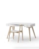 Oliver Furniture - Bureau évolutif Wood 66 cm et Chaise Wood - Blanc/Chêne