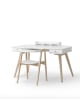 Oliver Furniture - Adjustable Wood Desk 66 cm - White/Oak