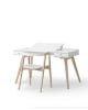 Oliver Furniture - Adjustable Wood Desk 66 cm - White/Oak