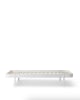 Oliver Furniture - Wood Lounger Bed 90x200cm - White
