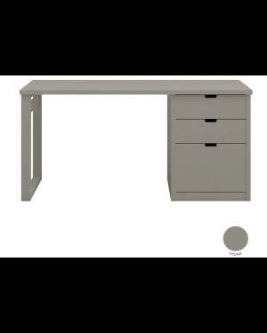 ASORAL-MUBA - Bureau avec Tiroirs - Différentes Tailles / Couleurs