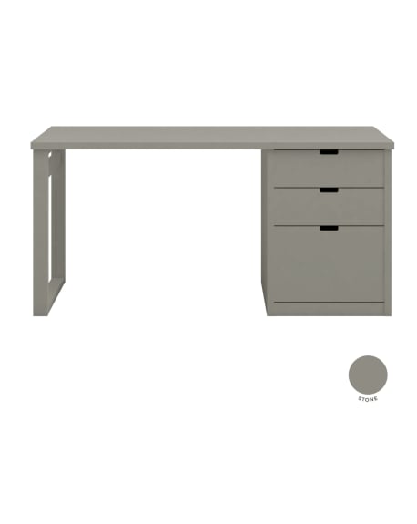 ASORAL/MUBA - Bureau avec Tiroirs - Différentes Tailles / Couleurs