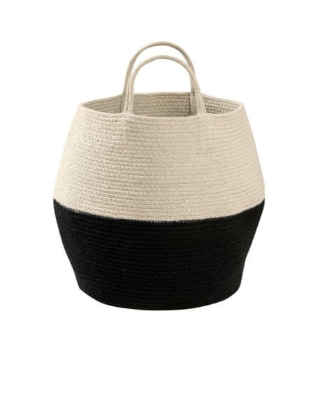 LORENA CANALS - Panier Zoco - Noir
