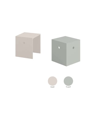 ASORAL-MUBA - Children's Shaped Cube Seating