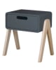 LAURETTE - Chevet Petit Robot pieds bois naturel
